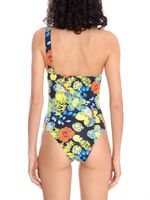 Maio Estampa Floral Ombro Único
