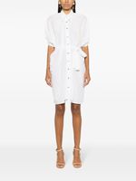 Chemise com amarração na cintura