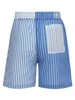 Short infantil de algodão listrado