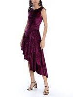 Vestido sem mangas veludo com corset AMIR X ASTRID