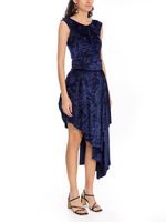 Vestido sem mangas veludo com corset AMIR X ASTRID