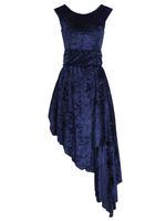 Vestido sem mangas veludo com corset AMIR X ASTRID