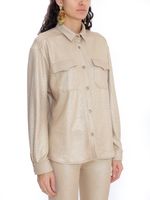 Camisa dourada manga longa AMIR X ASTRID