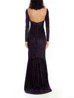 Vestido longo com decote nas costas AMIR X ASTRID