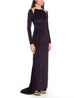 Vestido longo com decote nas costas AMIR X ASTRID