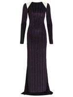 Vestido longo com decote nas costas AMIR X ASTRID