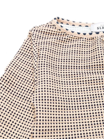Conjunto de biquíni texturizado com poás