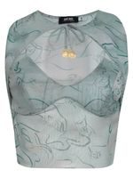 Blusa sobreposta AMIR SLAMA+JADE JADE