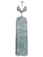 Vestido longo fenda AMIR SLAMA+JADE JADE