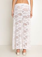 Calça pantalona textura AMIR SLAMA+JADE JADE