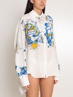 Camisa manga longa estampada