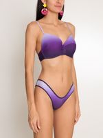 Conjunto de biquini alça fina com bojo e tanga asa delta