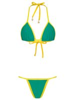 Conjunto cortina e tanga fixa galões AMIR SLAMA+JADE JADE