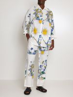 Camisa oversized estampada