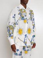 Camisa oversized estampada