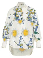 Camisa oversized estampada