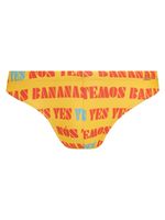 Sunga cavada estampada 