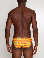 Sunga cavada estampada 