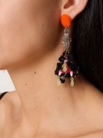 Par de brincos crochet