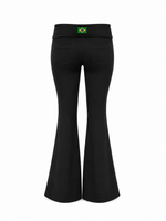 Calça flare cós dobrado Jade Jade + Amir