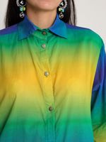 Camisa manga longa  mistura Brasil Amir + Tati