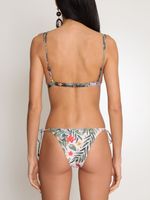 Cortina fixa e tanga de amarrar Tropical Paradise Amir Slama+Avatim