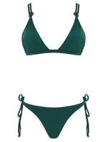 Cortina e tanga de amarrar verde Amir Slama
