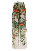 Calça cargo oversized de linho Amir Slama+Avatim
