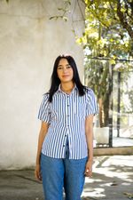 Camisa Listrada Azul