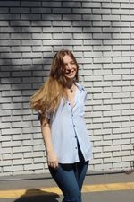 Camisa Listrada Azul Fresh