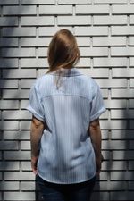 Camisa Listrada Azul Fresh