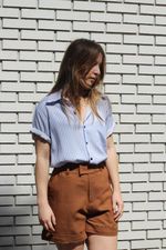 Camisa Listrada Azul Maré