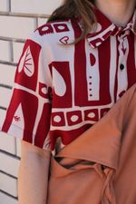 Camisa Cards marsala