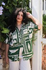 Camisa Cards verde