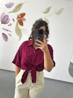 Camisa Vinho