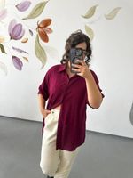 Camisa Vinho