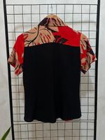 Camisa Floral Vermelha