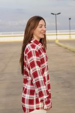 Camisa Xadrez Vermelha