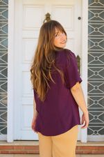 Camisa Roxo Ameixa