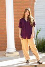 Camisa Roxo Ameixa