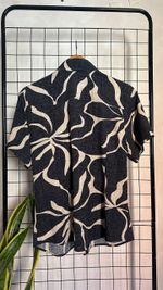 Camisa Folhagem Noir