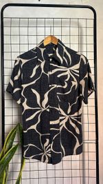 Camisa Folhagem Noir