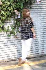 Camisa Grid Preta