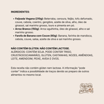 Feijoada Vegana com Arroz Branco e Farofa de Banana com Couve (420 g)