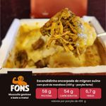 Escondidinho Encorpado de Mignon Suíno com Purê de Mandioca (430 g - Porção Farta)