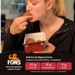 Bolinho de Mignon Suíno (270 g - 6 Unidades)