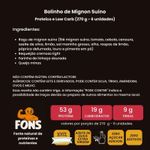 Bolinho de Mignon Suíno (270 g - 6 Unidades)