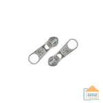 Kit 50 unidades de cursor carrinho para zíper nº5