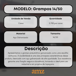 Grampo 14/50 Pneumático Galvanizado Industrial