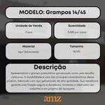 Grampo 14/45 Pneumático Galvanizado Industrial